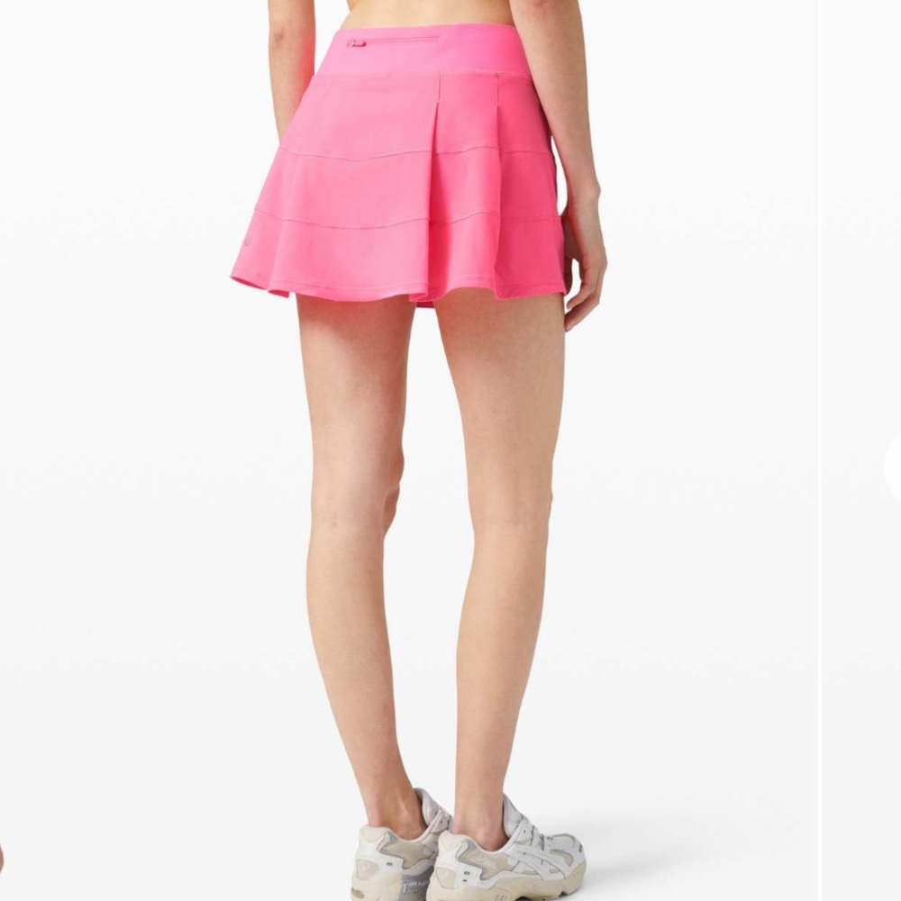 Lululemon Pace Rival Skirt Tall *4-way Stretch 15" inseam Dark Prism Pink